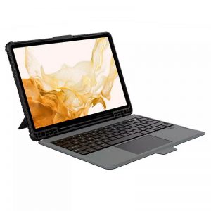 کیف کیبورد دار نیلکین مدل Bumper Combo Keyboard تبلت سامسونگ Galaxy Tab S8 / Tab S7