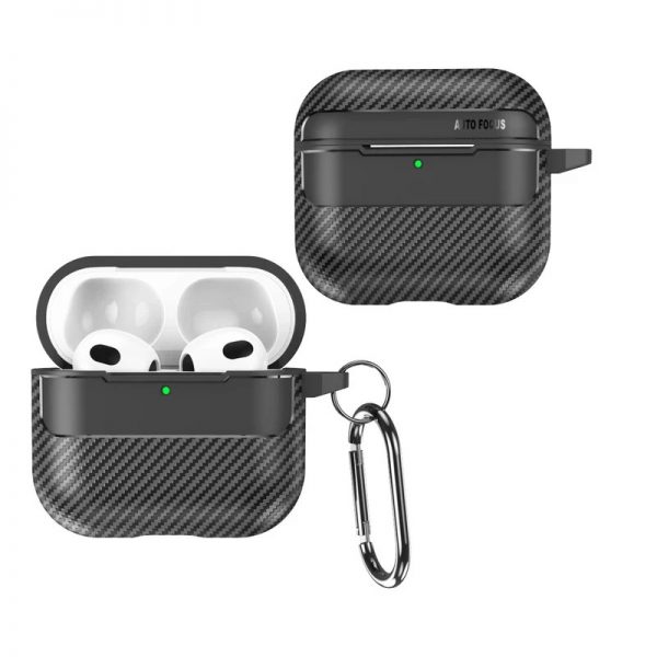 قاب مدل Lx-APFC4 مناسب برای کیس اپل AirPods 4 ANC مشکی